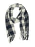 Unbranded 100% Acrylic Checkered-gingham Gray Blue Scarf One size - photo 1