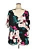 Worthington 100% Polyester Teal 3/4 Sleeve Blouse Size 2X - photo 2