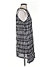 A.L.C. 100% Silk Stripes Gray Casual Dress Size XS - photo 4