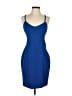Guess Solid Blue Cocktail Dress Size 4 - photo 1