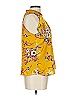 Monteau Yellow Sleeveless Blouse Size L - photo 4
