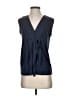 BCBGMAXAZRIA Blue Sleeveless Blouse Size XS - photo 1