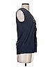 BCBGMAXAZRIA Blue Sleeveless Blouse Size XS - photo 4