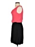 Express 100% Polyester Color Block Pink Casual Dress Size XS - photo 5