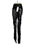 WNTRMSE 100% Polyester Graphic Black Casual Pants Size 8 - photo 2