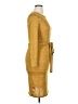 Max + Ash Gold Yellow Casual Dress Size XL - photo 4