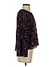 Madewell 100% Polyester Blue 3/4 Sleeve Blouse Size S - photo 4