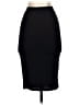 DGNY Solid Black Casual Skirt Size S - photo 2