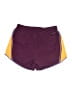 Nike 100% Polyester Color Block Purple Athletic Shorts Size XS - photo 2
