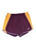 Nike 100% Polyester Color Block Purple Athletic Shorts Size XS - photo 1