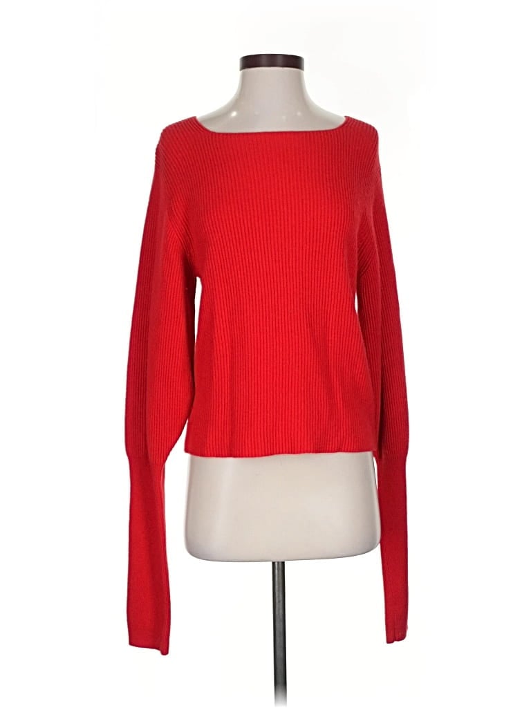 Pre-owned The Kooples Pullover Sweater In Red
