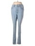 Express Outlet Stripes Blue Jeans Size 6 - photo 1