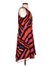 CAbi 100% Polyester Stripes Orange Cocktail Dress Size S - photo 4