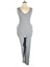 Venus Solid Gray Jumpsuit Size S - photo 1