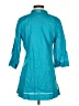 Talbots 100% Cotton Teal Blue 3/4 Sleeve Blouse Size S - photo 2