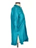 Talbots 100% Cotton Teal Blue 3/4 Sleeve Blouse Size S - photo 4