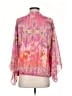 Harlow Zee 100% Polyester Pink 3/4 Sleeve Blouse Size S - photo 2