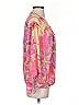 Harlow Zee 100% Polyester Pink 3/4 Sleeve Blouse Size S - photo 4