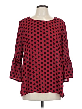 RITERA Women's Plus Size Long Sleeve Top - Criss Cross V-Neck Tunic, Size 5X Black, Fall/Winter Casual