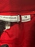 Evan Picone Solid Red Formal Skirt Size 14 - photo 4