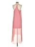 Alice + Olivia 100% Polyester Solid Pink Casual Dress Size 1 - photo 2