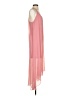 Alice + Olivia 100% Polyester Solid Pink Casual Dress Size 1 - photo 4