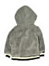 Monica + Andy 100% Polyester Gray Zip Up Hoodie Size 12-18 mo - photo 2
