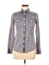 J.Crew 100% Cotton Gray Long Sleeve Button-Down Shirt Size 2 - photo 1