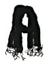Amiee Lynn 100% Rayon Black Scarf One size - photo 1