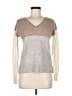 Morgan Taylor Color Block Tan Pullover Sweater Size M - photo 1