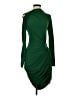 Monse Solid Green Cocktail Dress Size 2 - photo 1