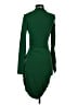 Monse Solid Green Cocktail Dress Size 2 - photo 2
