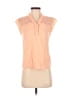 Sweet Wanderer 100% Rayon Orange Sleeveless Blouse Size S - photo 1