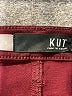 Kut from the Kloth Color Block Burgundy Jeans Size 8 - photo 6