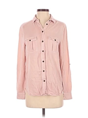 American Eagle Outfitters Long Sleeve Button-Down Shirt (view 1)