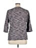 Ann Taylor LOFT Gray 3/4 Sleeve Top Size XL - photo 2