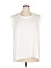 Everleigh Ivory Sleeveless Blouse Size XL - photo 1