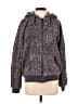 Thread & Supply 100% Polyester Gray Zip Up Hoodie Size S - photo 1