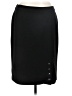 Calvin Klein Solid Black Casual Skirt Size 10 - photo 1