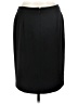 Calvin Klein Solid Black Casual Skirt Size 10 - photo 2
