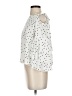 Vince Camuto Polka Dots White 3/4 Sleeve Blouse Size S - photo 5