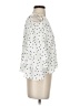 Vince Camuto Polka Dots White 3/4 Sleeve Blouse Size S - photo 4