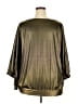 Draper's & Damon's Metallic Gold 3/4 Sleeve Blouse Size 2X - photo 2