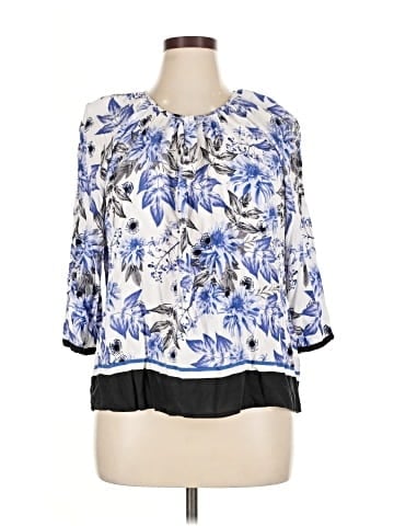 Kenar 3/4 Sleeve Blouse (view 1)