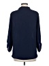Chico's 100% Polyester Blue Long Sleeve Polo Size Med (1) - photo 2