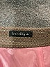 Bentley A. Chevron-herringbone Brown Formal Skirt Size 6 - photo 4