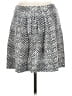Tart Chevron-herringbone Silver Casual Skirt Size M - photo 2