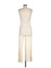 Elan Solid Ivory Jumpsuit Size M - photo 2