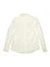 J.Crew 100% Cotton Solid Ivory Long Sleeve Button-Down Shirt Size 4 - photo 2