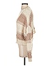 Debut 100% Polyester Ivory Long Sleeve T-Shirt Size S - photo 5